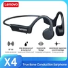 Kép 14/17 - Lenovo X4 True Bone Conduction vezeték nélküli BT5.0 fejhallgató - Fekete