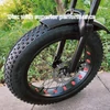 Kép 2/15 - WELKIN WKEM003 20*4,0 hüvelykes vastag gumiabroncsok Retro 1200W motoros elektromos kerékpár - Fekete