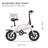 Kép 8/14 - DYU D3+ összecsukható moped elektromos kerékpár - Piros