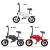 Kép 14/14 - DYU D3+ összecsukható moped elektromos kerékpár - Piros