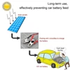 Kép 10/15 - 60 W-os, 12 V-os, félig rugalmas napelemes készülék akkumulátortöltő (60 W-os készülékekhez)