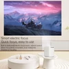 Kép 6/17 - T6 hordozható LCD LED projektor házimozi vezeték nélküli tükrözés 130 ANSI lumen 3000:1 kontrasztarány távirányítóval, automatikus fókusz