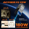 Kép 12/18 - ACMER P2 33 W-os lézergravírozó automata levegő-rásegítő rendszerrel