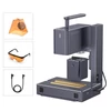Kép 1/20 - LaserPecker 2 Deluxe Version 5W félvezető lézeres kézi lézerjelölő, gravírozó és vágógép forgóhengerrel, Power Bankkal