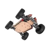 Kép 7/12 - WLtoys XKS 144010 2,4 GHz-es 4WD terepjáró 75 km/h 1/14 versenyautó RTR fém alvázzal - Sárga