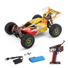 Kép 9/12 - WLtoys XKS 144010 2,4 GHz-es 4WD terepjáró 75 km/h 1/14 versenyautó RTR fém alvázzal - Sárga