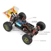 Kép 10/12 - WLtoys XKS 144010 2,4 GHz-es 4WD terepjáró 75 km/h 1/14 versenyautó RTR fém alvázzal - Sárga
