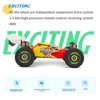 Kép 11/12 - WLtoys XKS 144010 2,4 GHz-es 4WD terepjáró 75 km/h 1/14 versenyautó RTR fém alvázzal - Sárga
