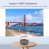 Kép 9/17 - YG230 mini hordozható projektor Full HD 1080p házimozi többképernyős médialejátszó támogatás HD USB Micro USB AV TF kártya bemenet