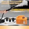 Kép 7/9 - 2600 W-os hordozható gőztisztító magas hőmérsékletű, túlnyomásos önszabályozó gőztisztító gép (közvetlen befecskendezés)