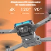 Kép 7/10 - XT9 4K kamerás távirányítós mini drón akadályelhárító funkcióval, optikai áramlási pozicionáló kézmozdulatokkal fényképezés tárolótáskával - Sötét szürke, 3 akkumulátor