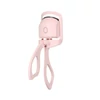 Kép 3/12 - USB újratölthető elektromos fűtött szempilla göndörítő 2 állítható hőmérsékletű szempillaspirál kefével - Pink