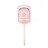 Kép 7/12 - USB újratölthető elektromos fűtött szempilla göndörítő 2 állítható hőmérsékletű szempillaspirál kefével - Pink
