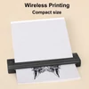 Kép 10/12 - USB tetováló transzfer stencil gép 15 db tetováló papírral - Fekete