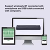 Kép 12/12 - USB tetováló transzfer stencil gép 15 db tetováló papírral - Fehér