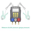 Kép 4/10 - Hűtéstechnikai digitális nyomásmérő vákuumnyomás-elosztócső teszter HVAC hőmérséklet és vákuumnyomás teszter