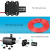 Kép 12/14 - Decdeal DC12V 5W Ultra-csendes mini búvárvízszivattyú szökőkúthoz, akváriumi keringető 280 l/h Emelés 300 cm