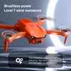 Kép 8/10 - F12 GPS 4K kamera távirányítós drón optikai áramlással vizuális pozicionáló kézmozdulatokkal fényképezés tárolótáskával - Narancs, 1 akkumulátor