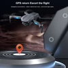 Kép 7/8 - F12 GPS 4K kamera távirányítós drón optikai áramlással vizuális pozicionáló kézmozdulatokkal fényképezés tárolótáskával - Szürke, 1 akkumulátor