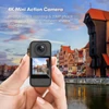 Kép 4/12 - SJCAM C300 Pocket 4K 30FPS akciókamera 5G/2.4G WiFi sportkamera 1,33 hüvelykes érintőképernyő - Fekete