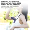 Kép 9/10 - Mini hordozható kézi ventilátor, újratölthető 5 sebességfokozatban, 90°-ban összecsukható, zsinórral - Pink