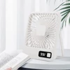Kép 6/14 - Q3 asztali hordozható 5 szélsebességű, állítható elektromos hűtőventilátor - Fehér