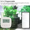 Kép 15/20 - Tuya WiFi digitális intelligens automata mikro-csepegő öntözésvezérlő napelemmel az automatikus kerti öntözőrendszerhez, kompatibilis az Alexa Google Voice Control szolgáltatással