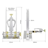 Kép 5/6 - MTB országúti kerékpár kerékjavító szerszám, felni korrekciós, kalibráló állvány
