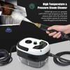 Kép 5/14 - 2500W hordozható kézi gőztisztító, magas hőmérsékletű nyomásos tisztítógép kefe fejekkel konyhához, bútorokhoz, fürdőszobához, autóhoz - Fehér