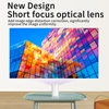 Kép 8/20 - T30 1080P hordozható vezeték nélküli mini projektor 20000 óra lámpa élettartam - Fehér