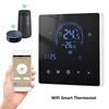Kép 4/15 - Intelligens termosztátos LCD kijelző érintőgombos programozható hőmérséklet-szabályozó elektromos fűtéshez (WiFi-vel)