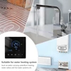 Kép 4/9 - Intelligens termosztátos LCD kijelző érintőgombos programozható hőmérséklet-szabályozó vízmelegítéshez (WiFi-vel) - 4 db