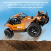 Kép 11/12 - 1:12 2,4G nagy sebességű 35 km/h távirányítós teherautó 4WD terepjáró LED lámpákkal