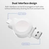 Kép 6/8 - W98 hordozható Apple Watch Type-C USB vezeték nélküli töltő iWatch Ultra sorozathoz 8 7 SE 6 5 4 3 2 1 - Fehér