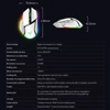 Kép 17/19 - Razer V3 Pro vezeték nélküli RGB játékegér 30000 DPI optikai érzékelővel Chroma Hyperspeed Ergonomikus kialakítás 11 programozható gombbal - Fekete