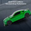 Kép 8/12 - 1:14 2,4 GHz 20 km/h Távirányítós autó Négykerék-meghajtású Drift versenyautó - Zöld, 1 akkumulátor