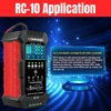 Kép 12/12 - Konnwei RC-10 12V 10A /24V 5A akkumulátortöltő akkumulátor impulzus javító eszköz ólomsavas gépjárművek tengeri mélyciklusú akkumulátoraihoz