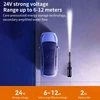 Kép 7/11 - Hordozható kézi nagynyomású mosó, elektromos tisztító újratölthető 1500*10mAh akkumulátorral
