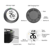Kép 2/12 - PT19DW intelligens elektronikus hő-higrométer otthoni érzékelő WiFi graffiti óra