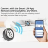 Kép 9/12 - PT19DW intelligens elektronikus hő-higrométer otthoni érzékelő WiFi graffiti óra