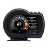 Kép 9/9 - Autó HUD kijelző OBDⅡ+GPS Intelligens nyomtáv nagyfelbontású sebességmérő