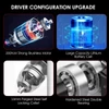 Kép 3/16 - 21 V-os akkus Változtatható sebességű ütveütvefúró-csavarhúzó 200 Nm nyomaték 20+3 pozíció 0-2150 ford./perc műanyag szerszámos dobozzal - 2 akkumulátor