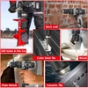 Kép 9/16 - 21 V-os akkus Változtatható sebességű ütveütvefúró-csavarhúzó 200 Nm nyomaték 20+3 pozíció 0-2150 ford./perc műanyag szerszámos dobozzal - 2 akkumulátor