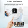 Kép 2/12 - S6 Intelligens Videó ajtócsengő Ulooka App
