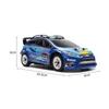 Kép 2/12 - WLtoys 284010 1/28 2.4GHz 30KM/H távirányítós versenyautó RTR fém vázzal