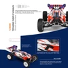Kép 9/12 - WLtoys 124008 távirányító terepjáró autó 1/12 2,4 GHz 4WD 60 km/h (11,1 V 1300 mAh akkumulátor)