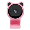 Kép 1/7 - 1080p webkamera mikrofonnal - Pink