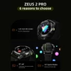 Kép 20/20 - LOKMAT ZEUS 2 PRO okosóra 1,45 hüvelykes TFT LED teljes érintőképernyős BT hívás Fitneszkövetős karkötő - Fekete