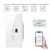 Kép 10/12 - Tuya WiFi intelligens érintőképernyős állítható ventilátor fénykapcsoló, mobiltelefon hangvezérlés - Fehér