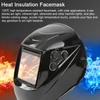 Kép 3/10 - Napenergiával töltő, automatikus fényerő-szabályozó hegesztőmaszk 130 ℃ magas hőmérsékletnek ellenálló, nagy nézetű True Color arcmaszk ívhegesztéshez, csiszoló vágáshoz